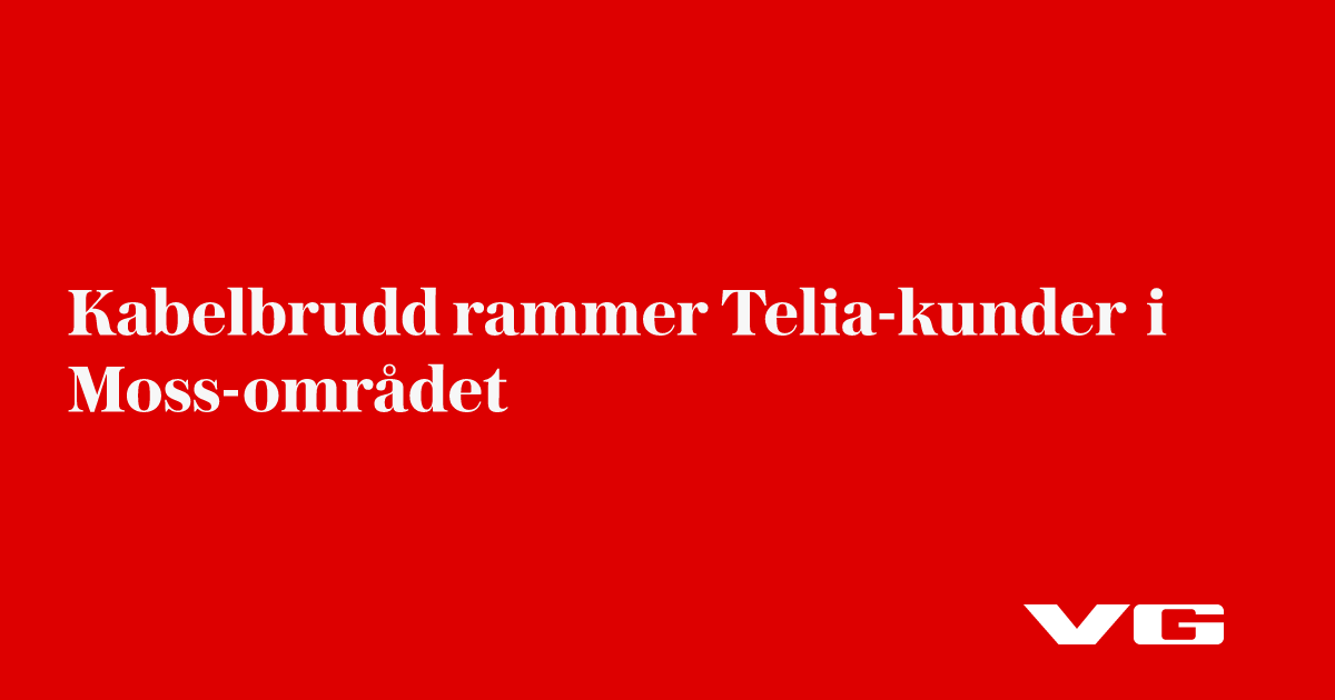 Telia med problemer