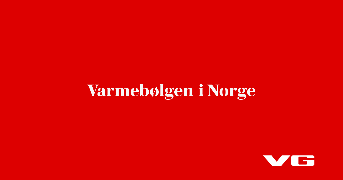 Varmebølgen i Norge