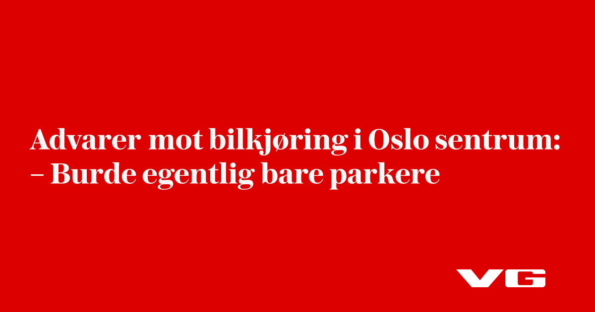 Politiet advarer før Pride-parade: – Tilnærmet ufremkommelig for trafikk