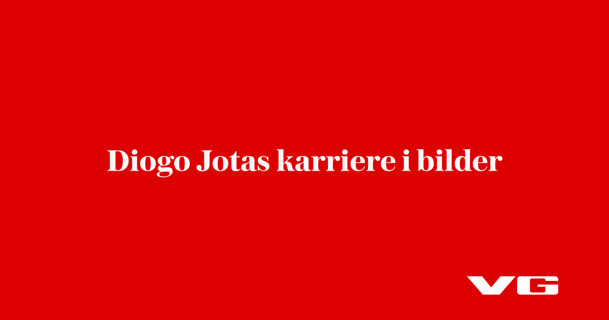 Diogo Jotas karriere i bilder