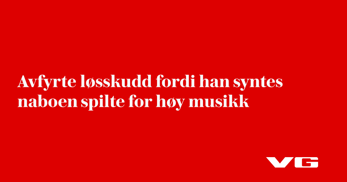Pågrepet etter våpentrusler i Odda – løsnet skudd
