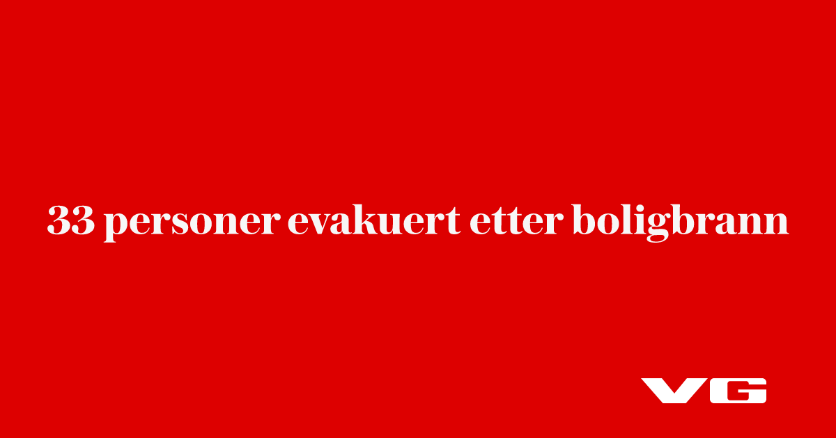 Leilighet overtent: – Fare for spredning